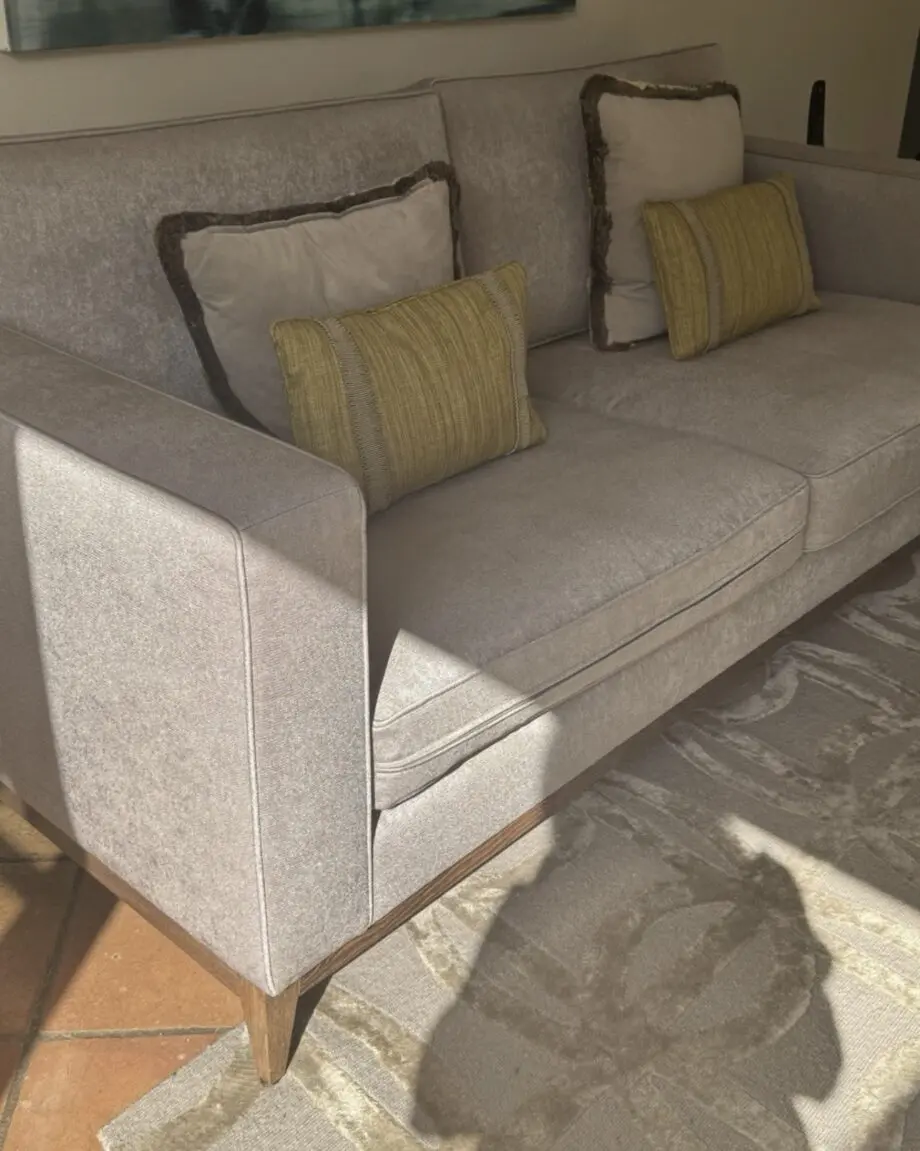 3 seater sofa and love chair
