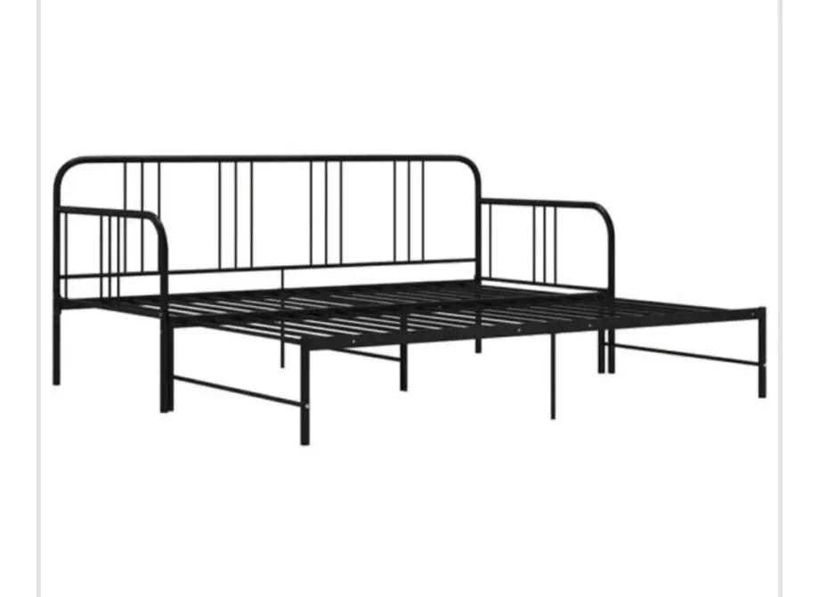 Ikea sofa extendable bed frame assembled