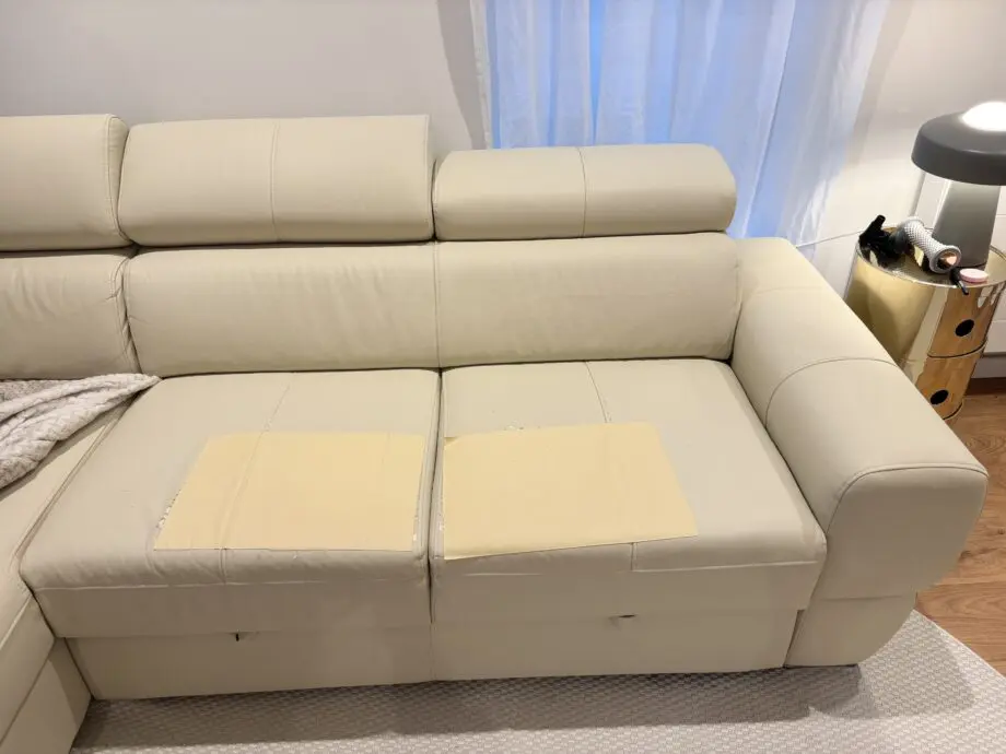 amazon cream sofa bed