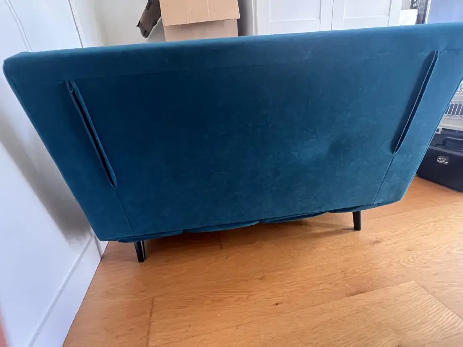 <2 yrs old - DUSK - Blue Teal 2-Seater Sofa Bed