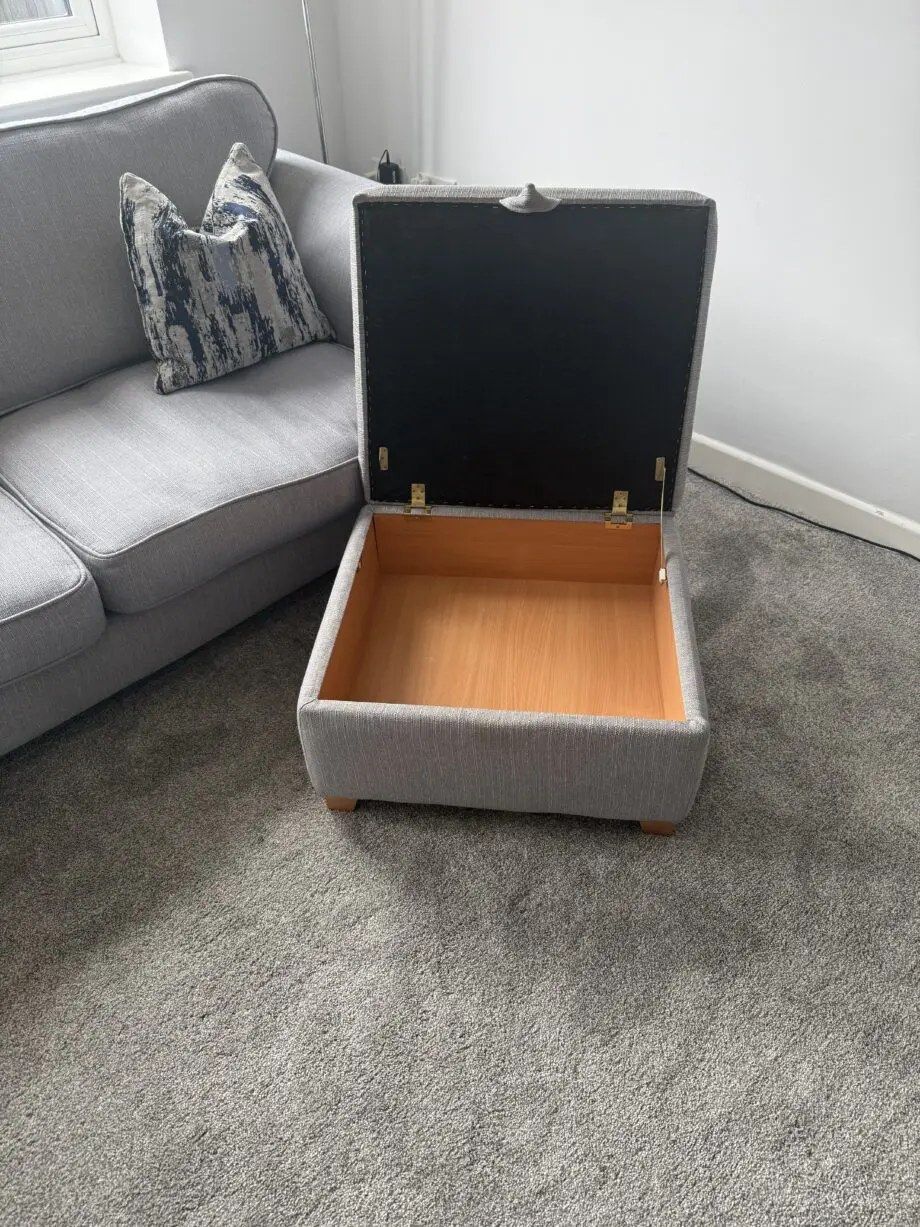 Dfs sofa and foot stool