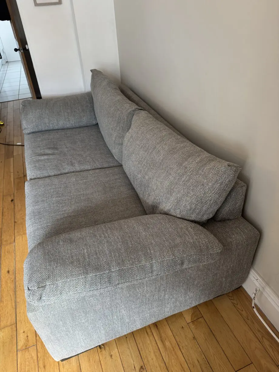 Sofology Chanel Grey Coco 3 seater sofa and loveseat