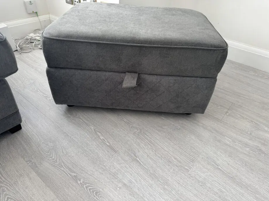 DFS Grey Orka corner sofa