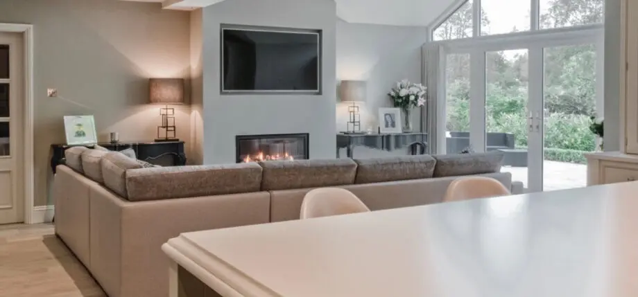 Large corner sofa