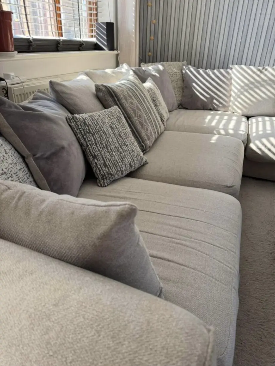 Large corner sofa