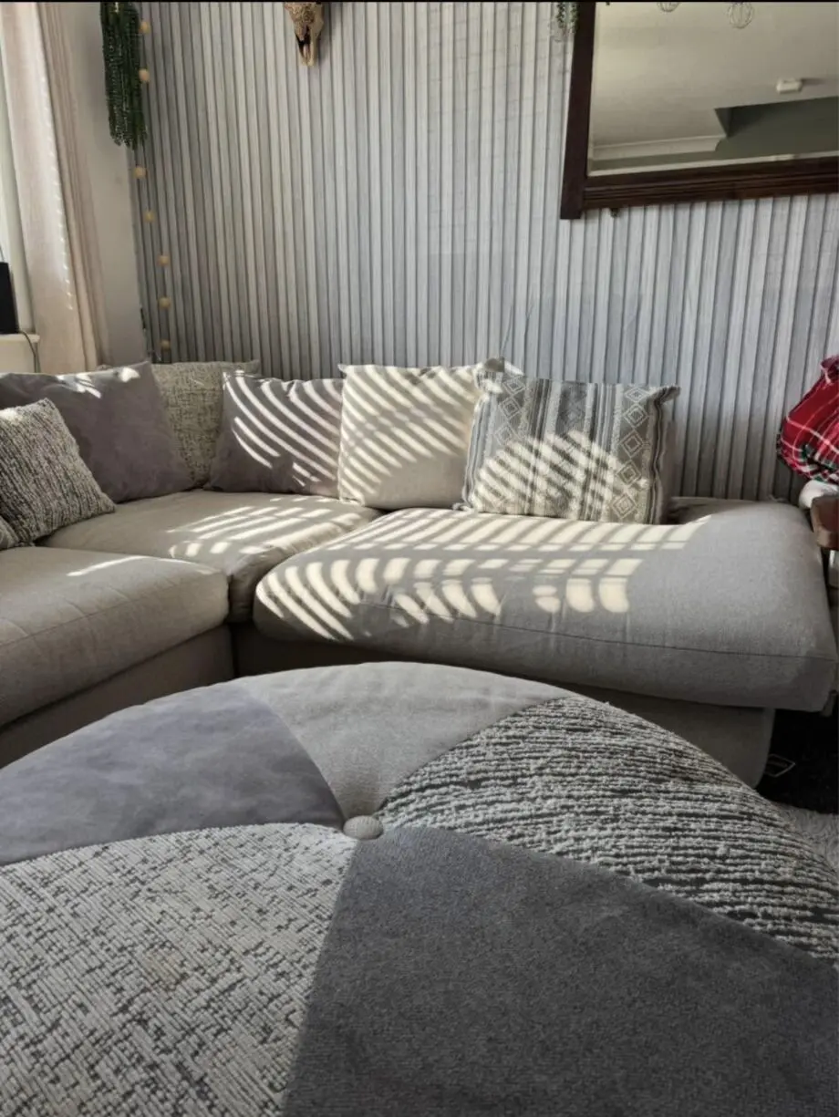 Large corner sofa