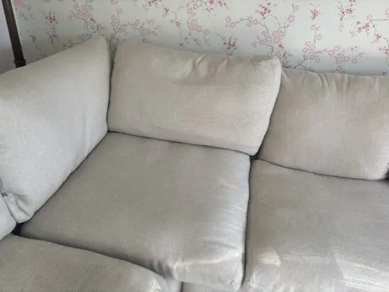 Loaf corner sofa with footstool