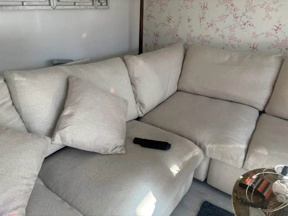 Loaf corner sofa with footstool