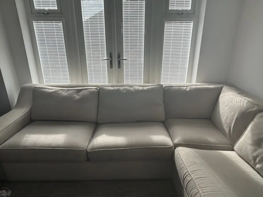 Corner sofa - light grey