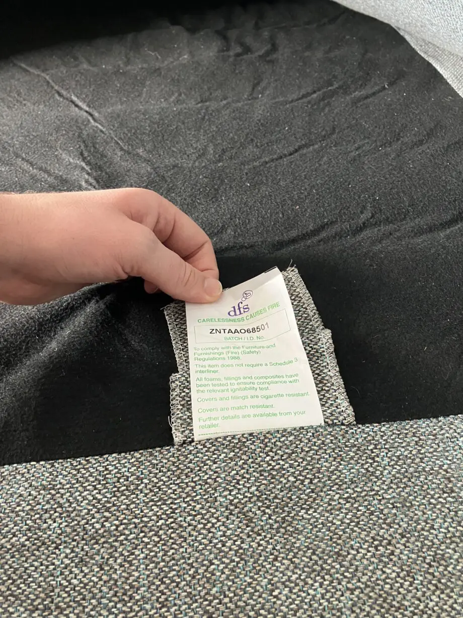 DFS House Beautiful, Grey & Teal, Layla, 3 seat sofa LH Chaise