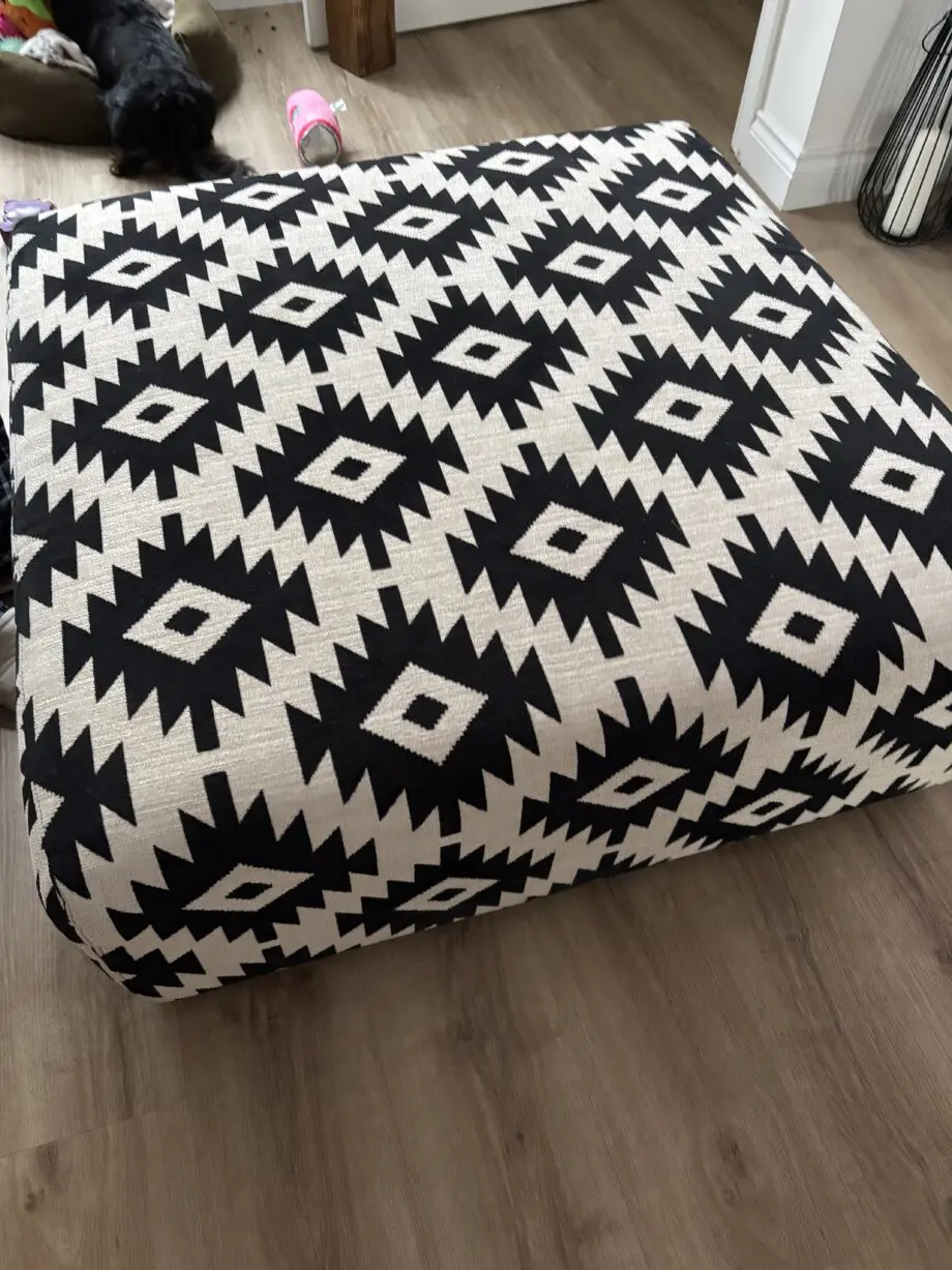 Large DFS Calix footstool/Pouffe