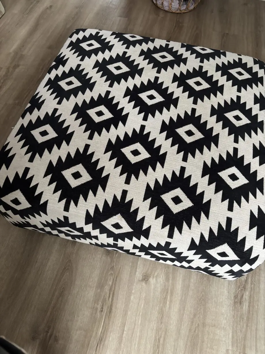 Large DFS Calix footstool/Pouffe