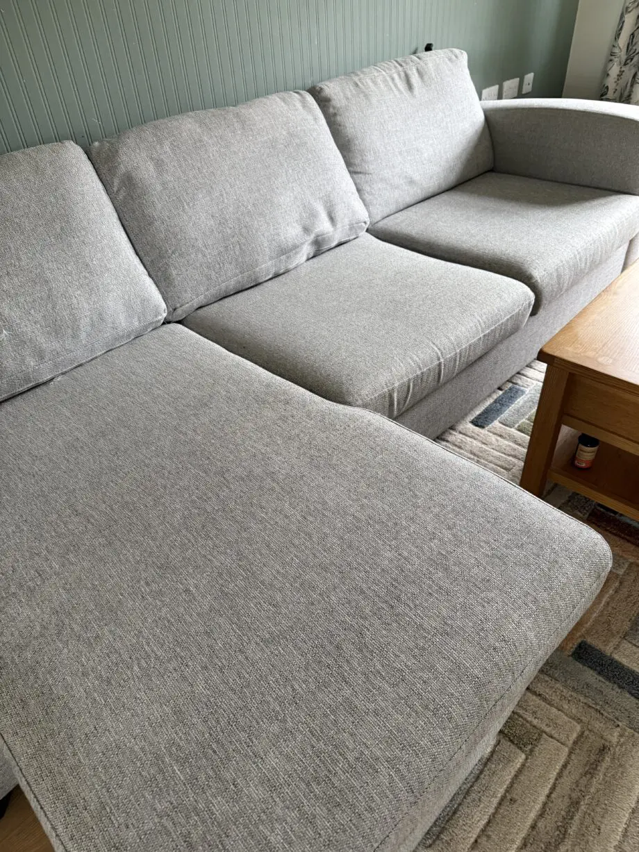 L shape 3 seater sofa from DFS