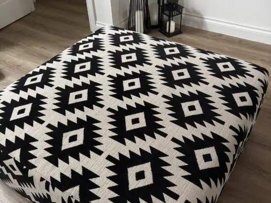 Large DFS Calix footstool/Pouffe