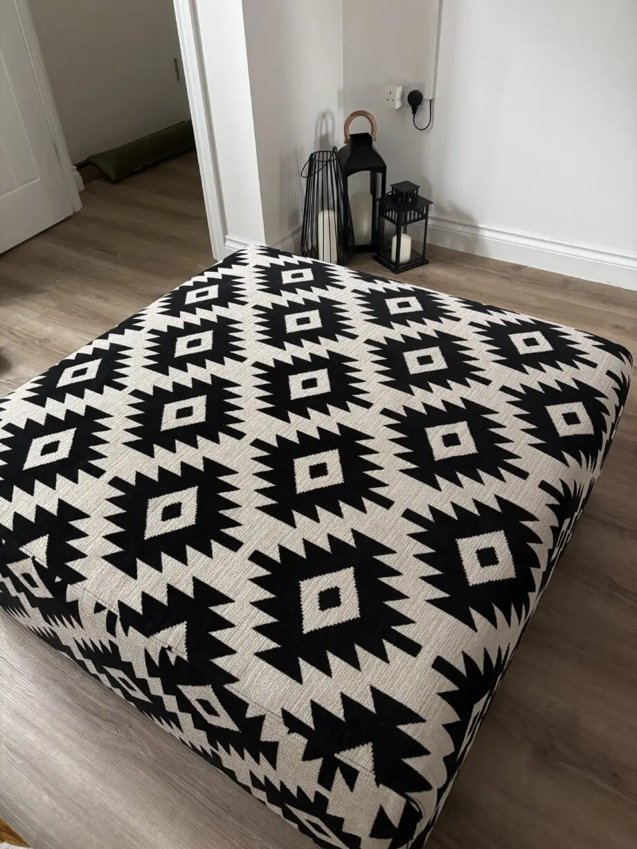 Large DFS Calix footstool/Pouffe