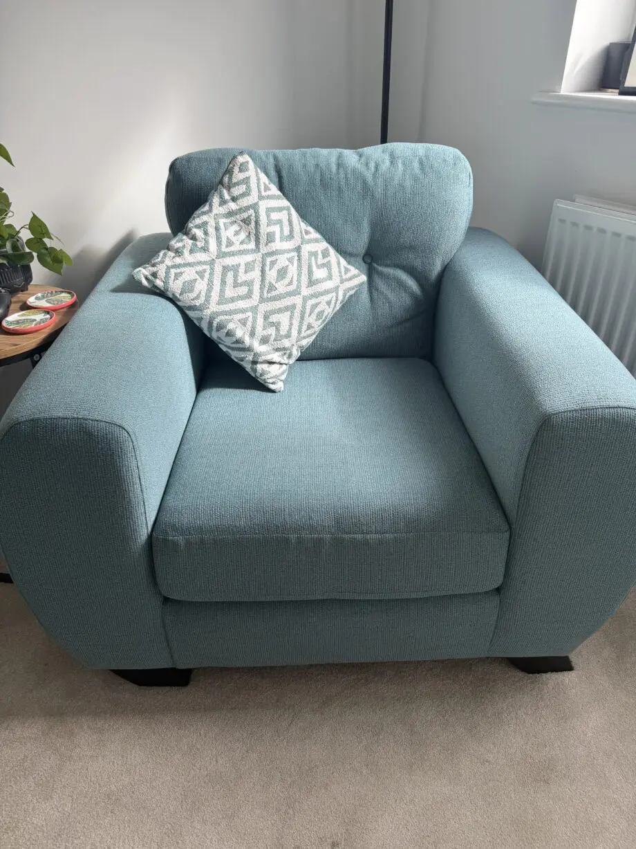 Scs Arm Chair Love Chair Aqua