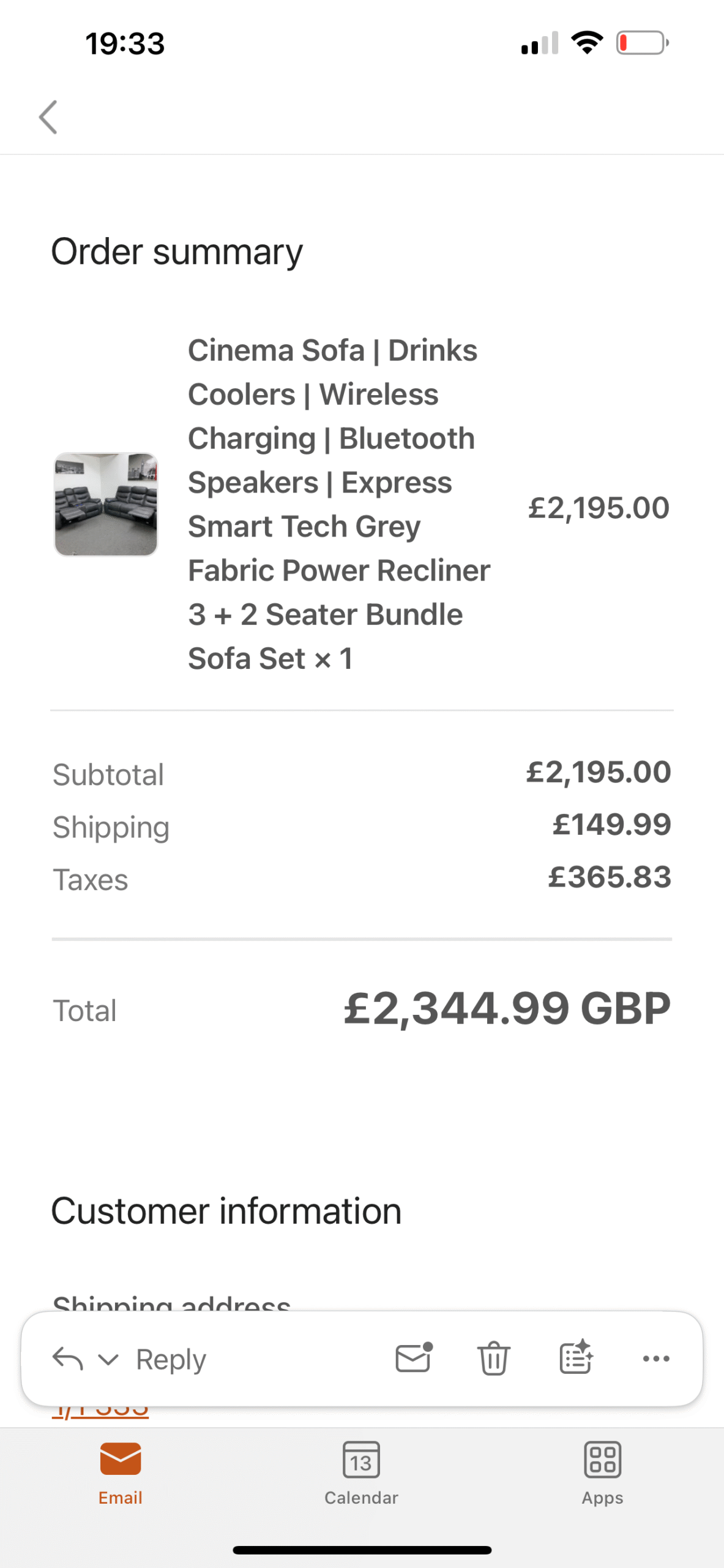 2 and 3 seater power cinema sofas