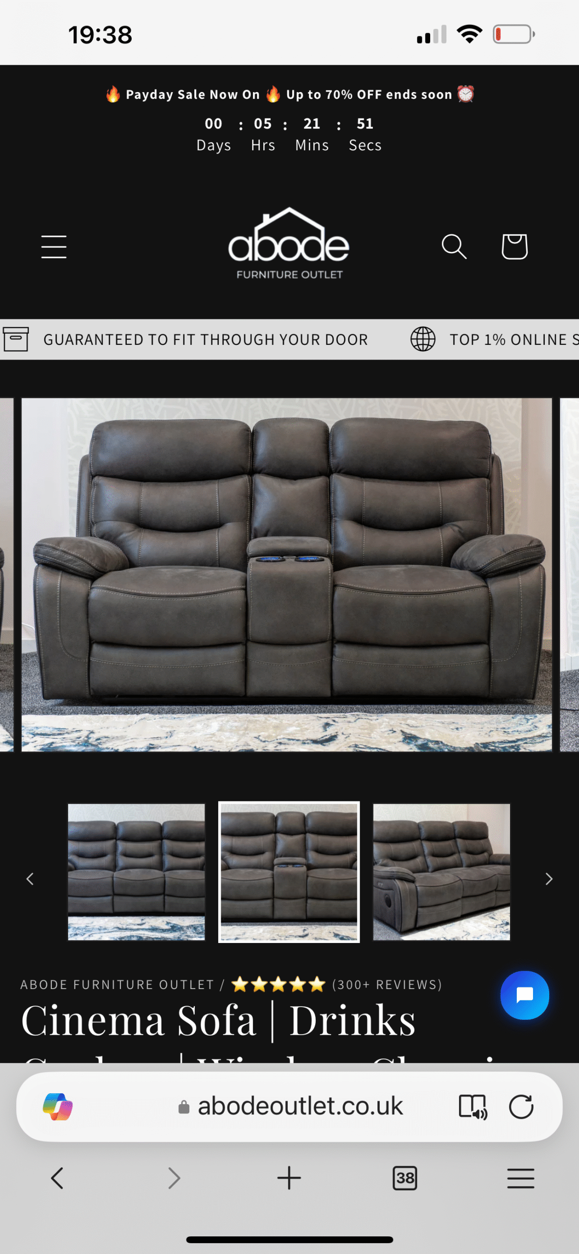 2 and 3 seater power cinema sofas