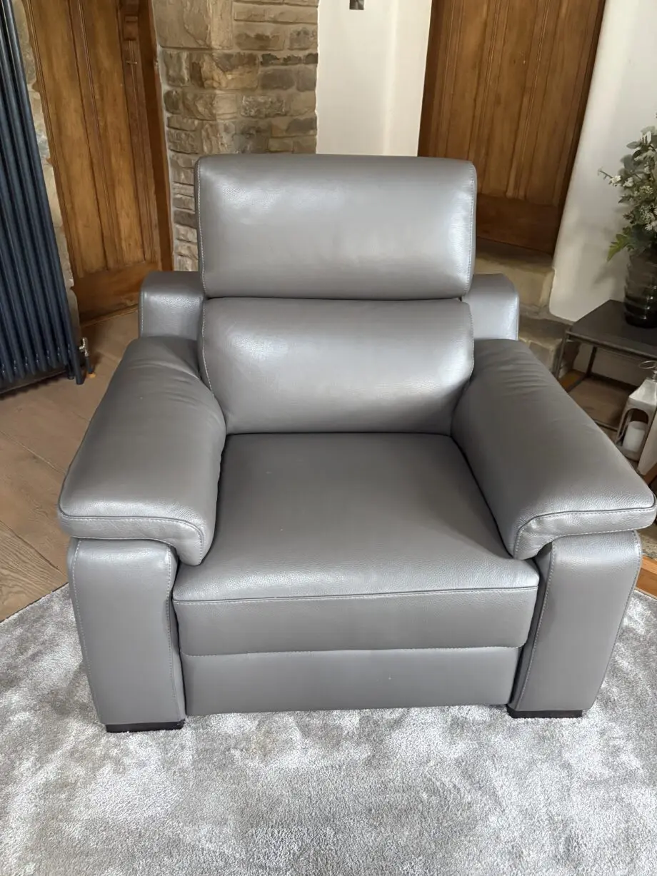 Polo Divani electric corner sofa with electric chair