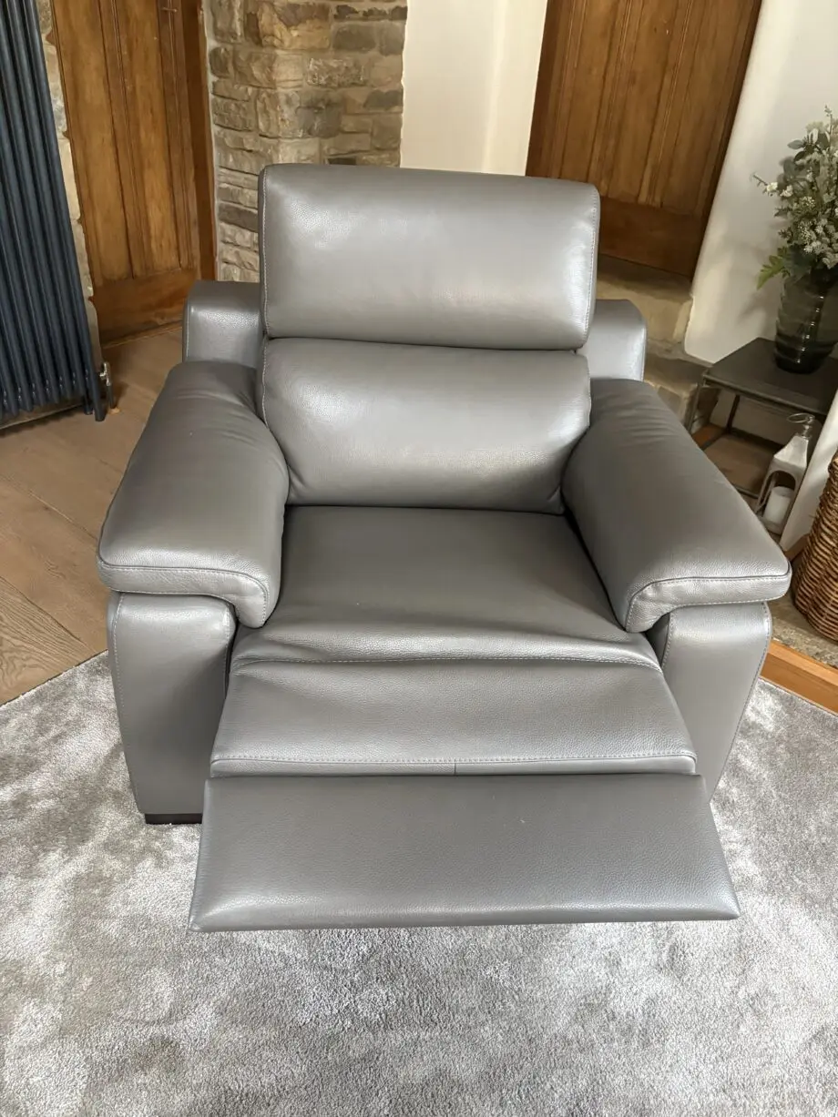 Polo Divani electric corner sofa with electric chair