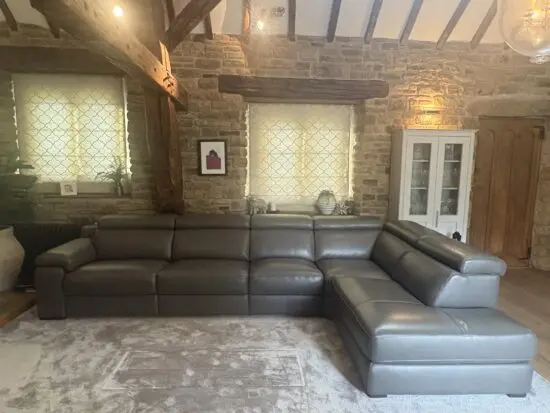 Polo Divani electric corner sofa with electric chair