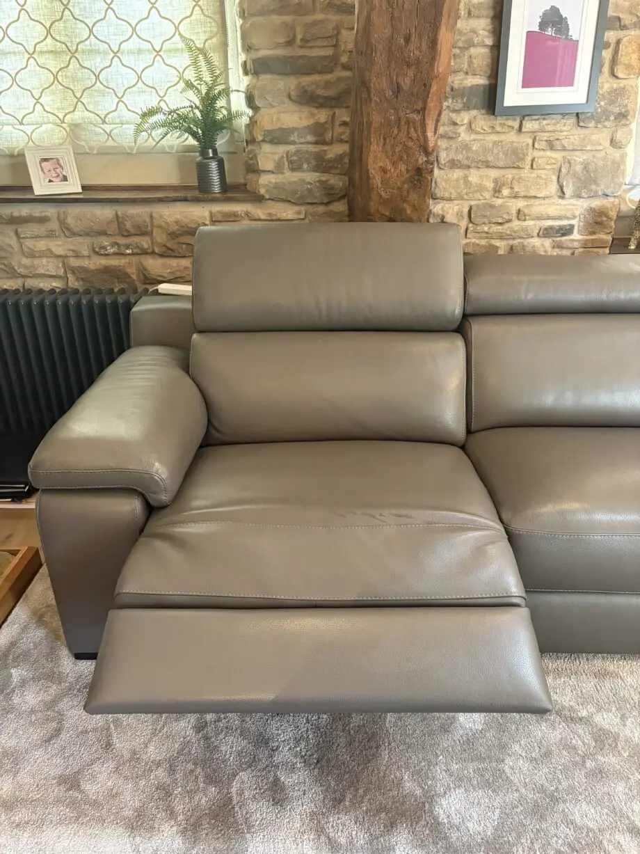 Polo Divani electric corner sofa with electric chair