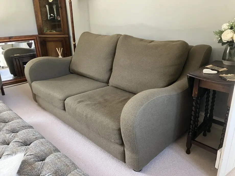 Moss Green Collins & Hayes 4 seater sofa