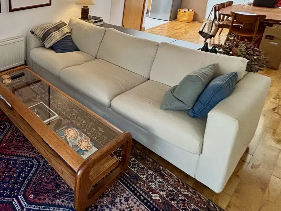 IKEA Vimle 3 seater sofa with beige BEMS washable covers