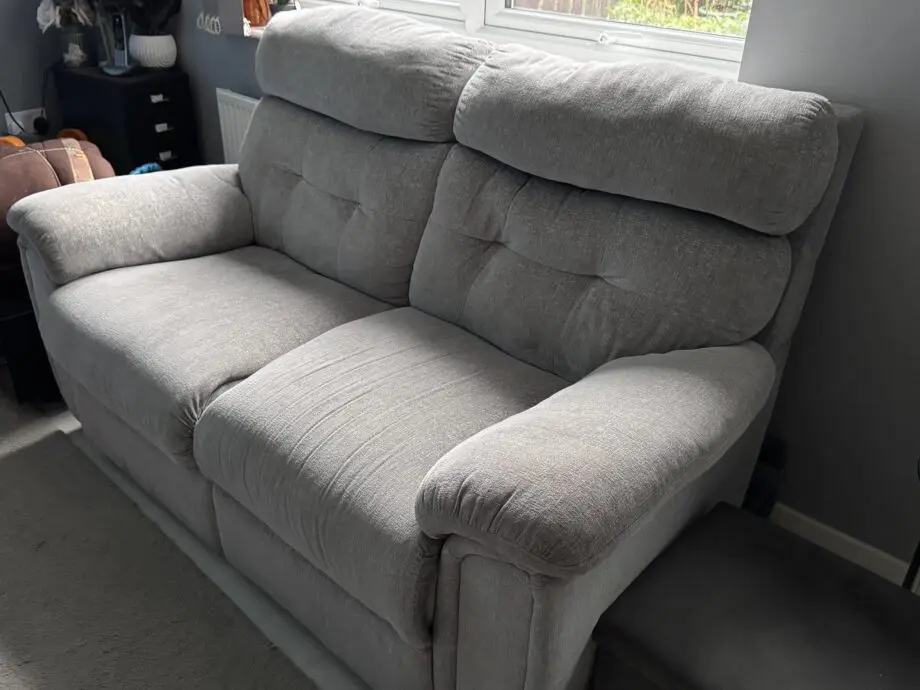 SCS Grey Fabric sofa set