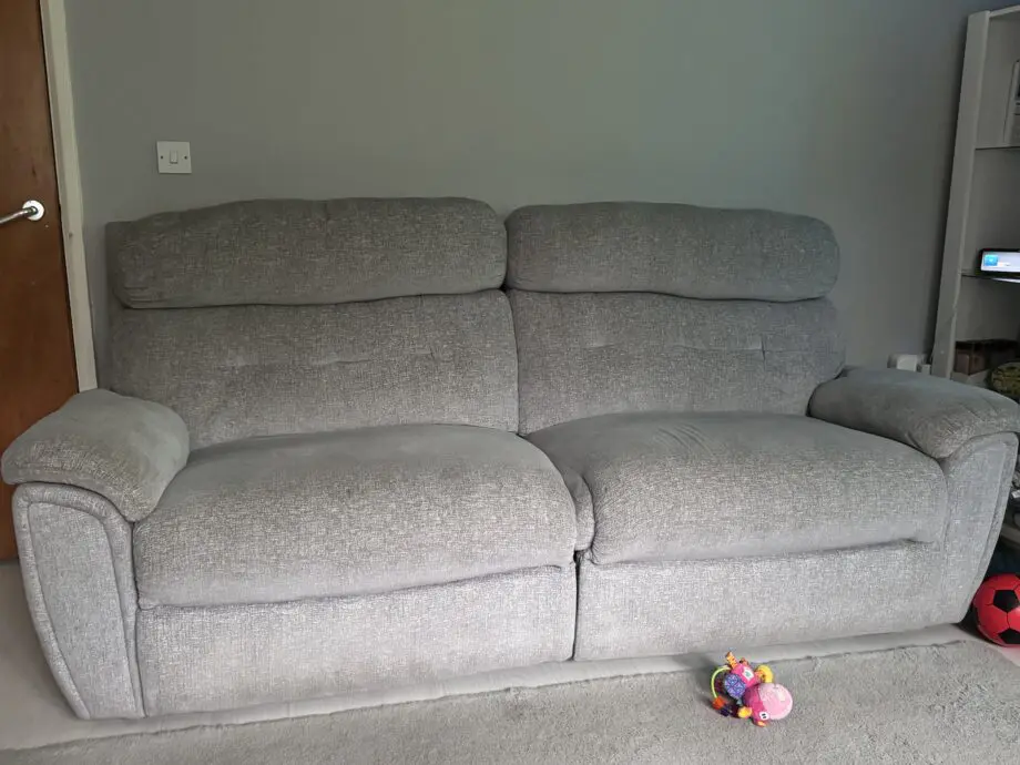 SCS Grey Fabric sofa set