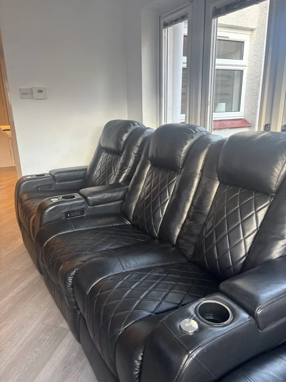 Costco cinema reclining chairs - 4 Seat