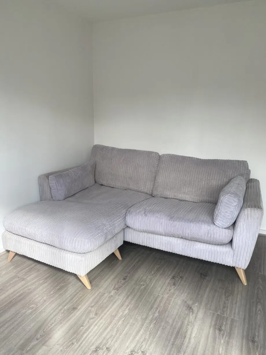 DFS grey Lounger sofa