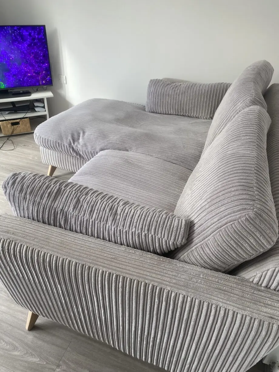 DFS grey Lounger sofa