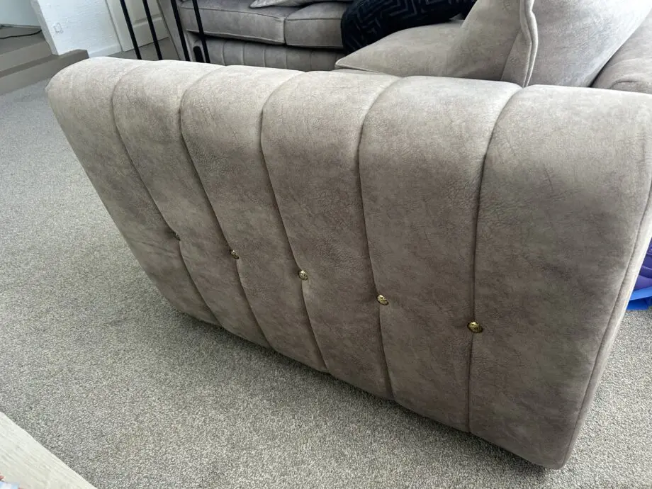 Cherished oatmeal DFS sofa