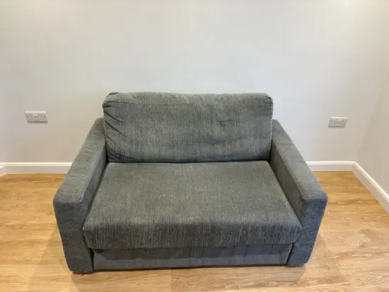 Grey nabru 2-seater sofa