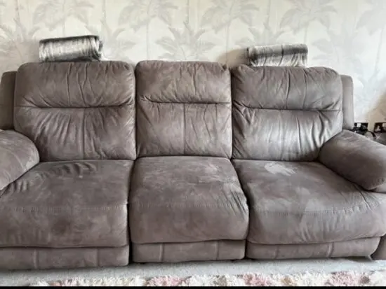 Furniture Village Dark Grey 3 seater sofa