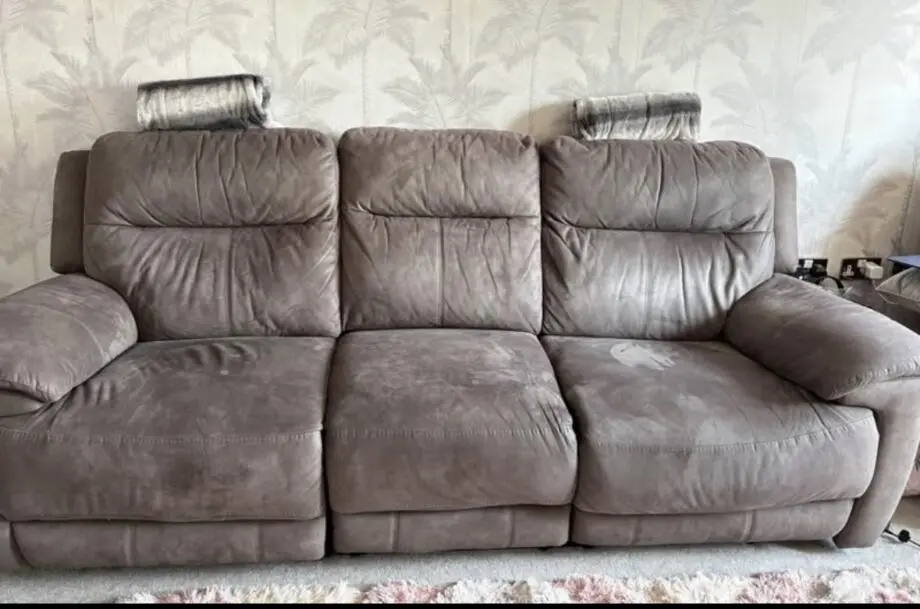 Furniture Village Dark Grey 3 seater sofa