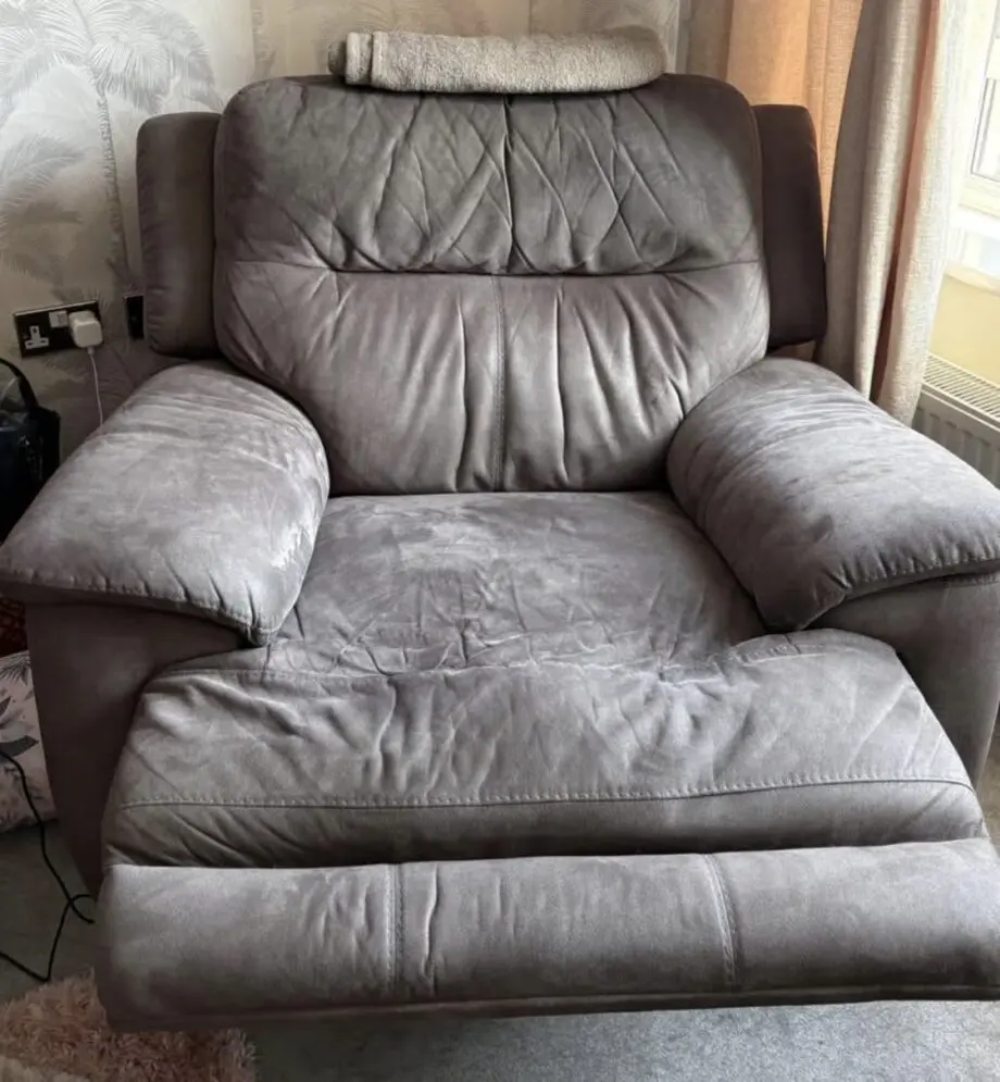Furniture Village manual recliner chair