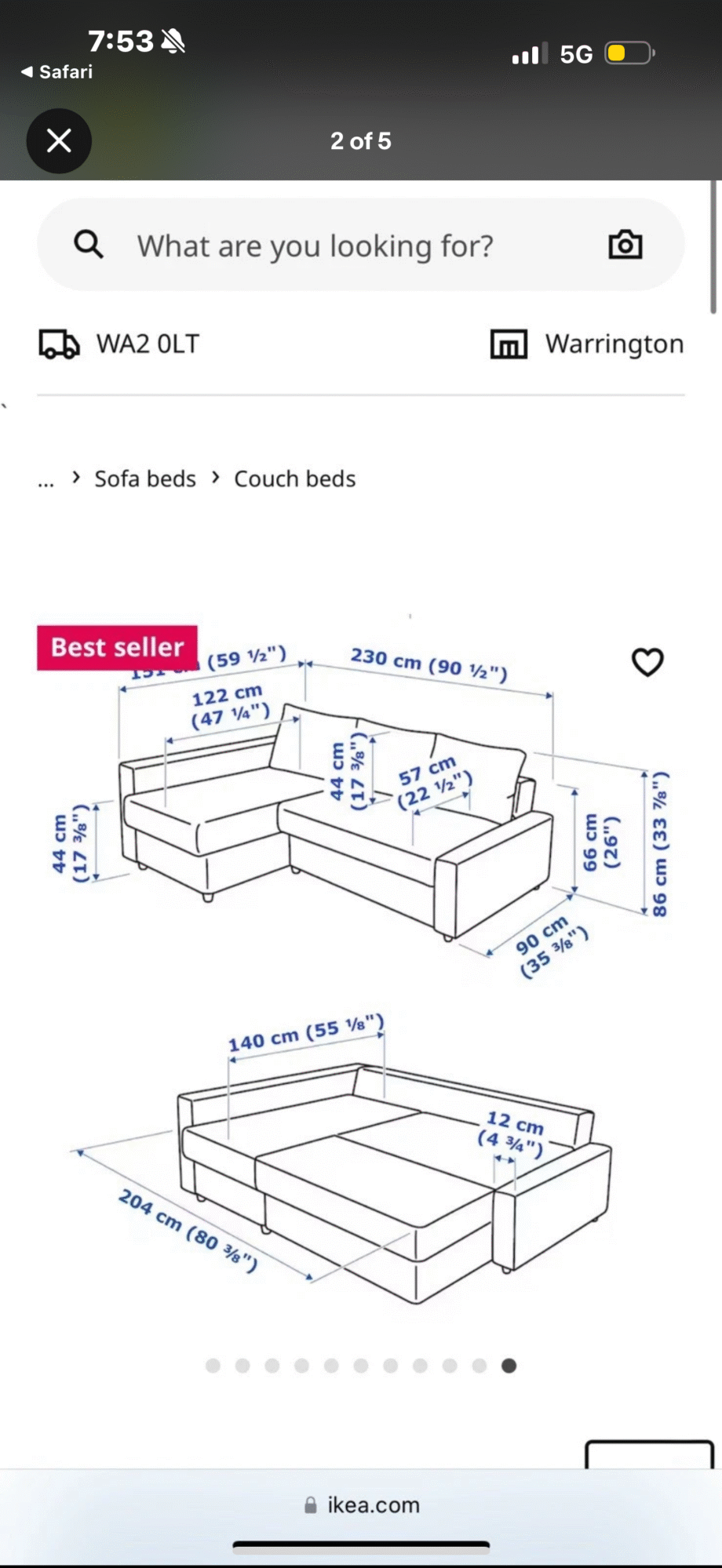 Sofa bed