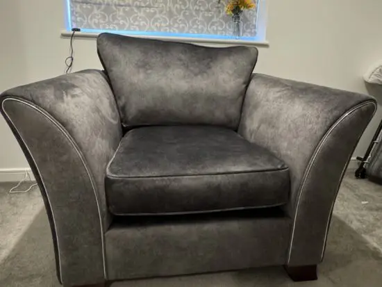 Dark Grey Chair