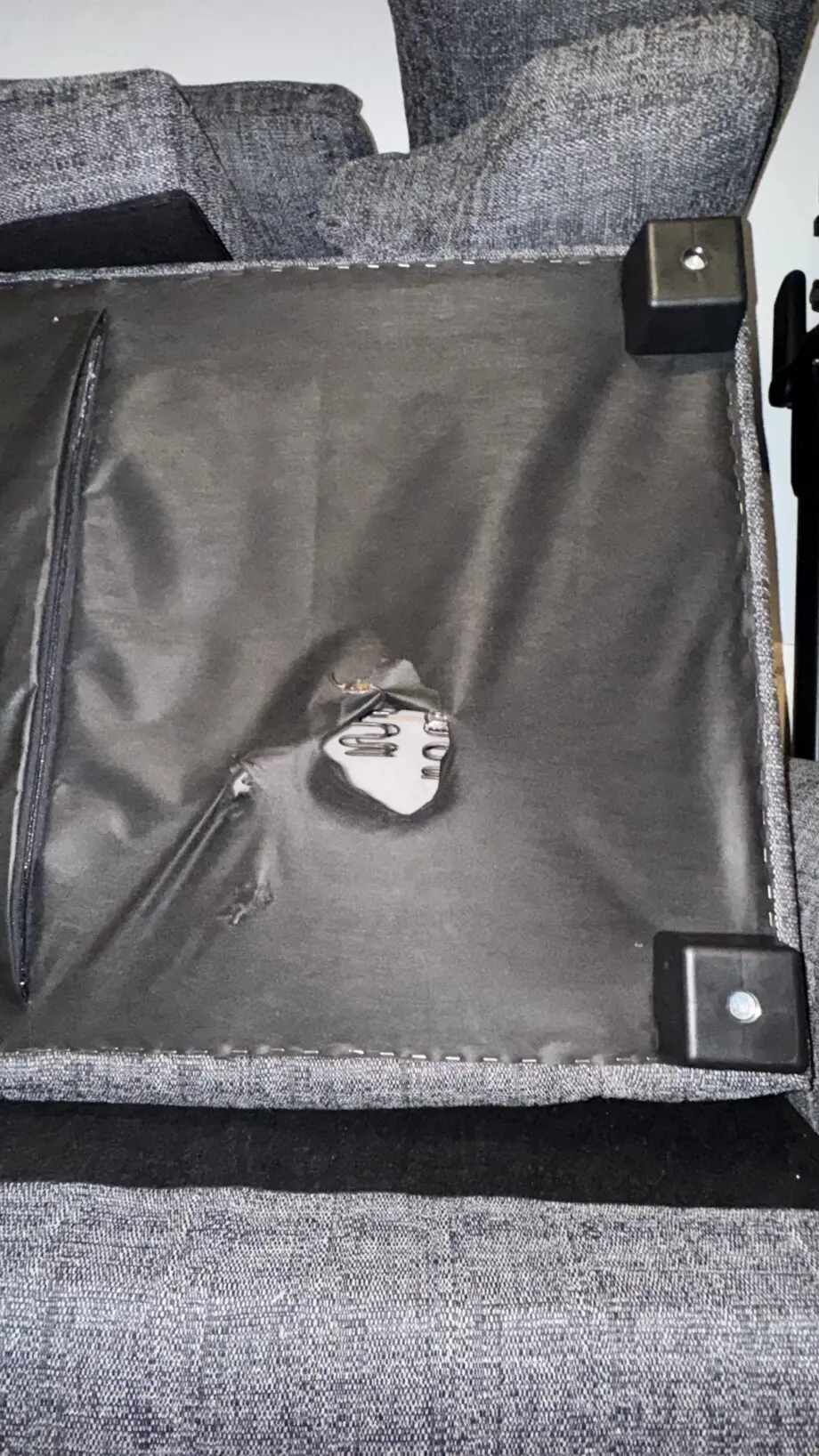 Argos Grey Corner Sofa