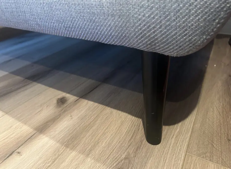 Made.com -Grey 2 Seat Sofa With Buttons