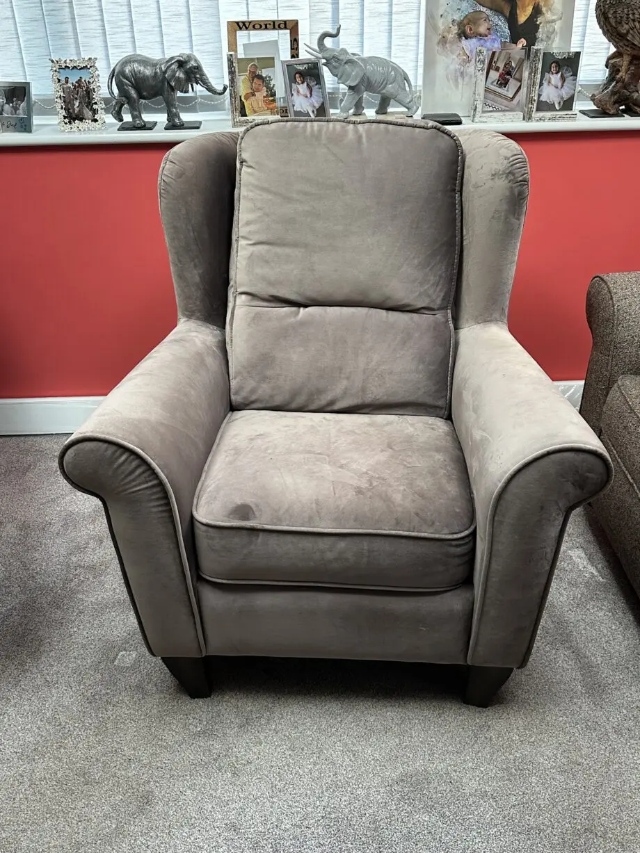 Brushed Velvet Sofology Armchair