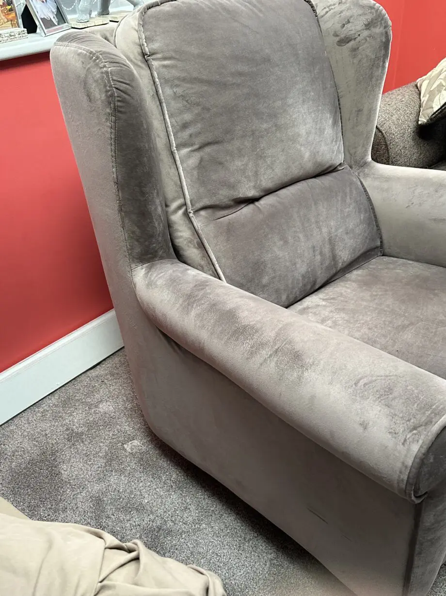 Brushed Velvet Sofology Armchair