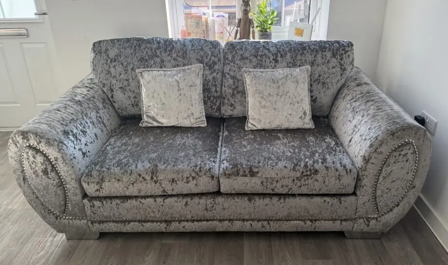 DFS Bethany Formal Back 2 Seater Sofa