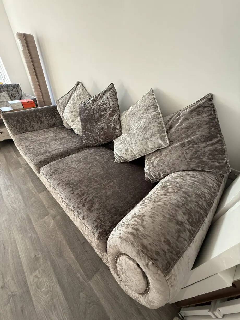 DFS Bethany Pillow Back 4 Seater Sofa