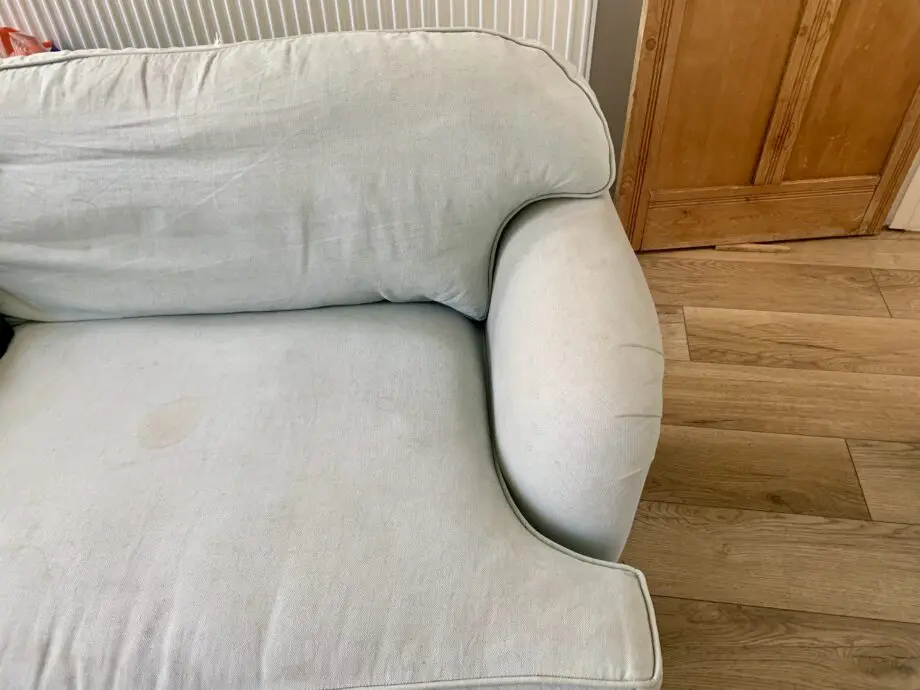 Pale blue Sofas & Stuff 3 seater sofa