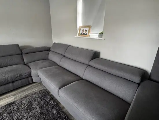 DFS Grey Wander Corner Sofa Bed