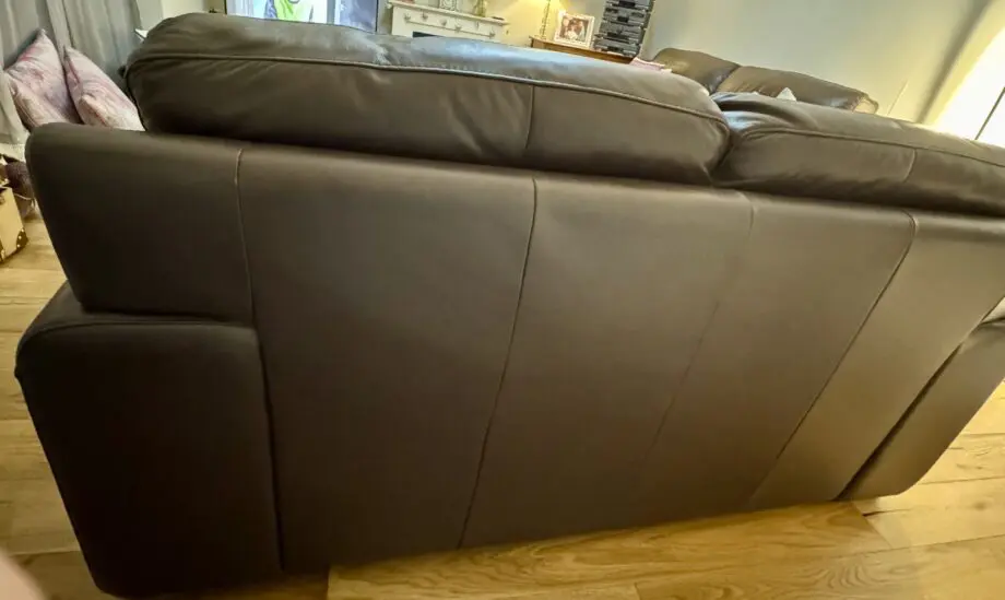 2 seater leather sofa