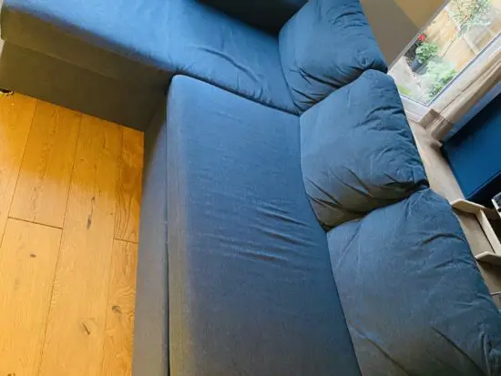 Made.com, blue navy , sofa bed +storage